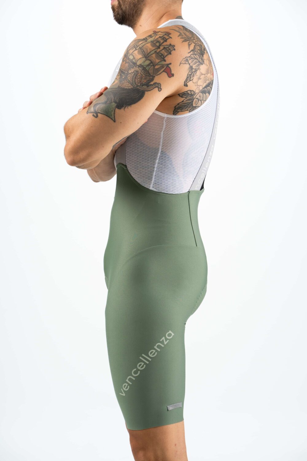 Pantaloneta con tirantas corte limpio V-II - Imagen 2